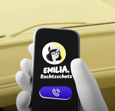 Emila App auf Smartphone