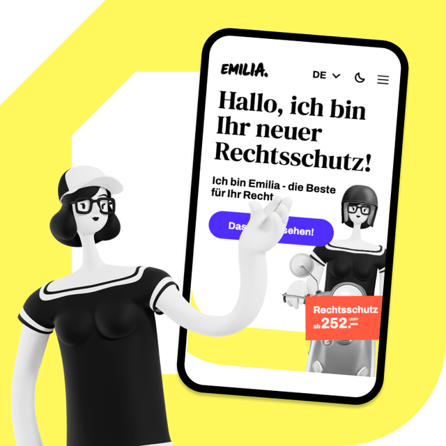 Emila App auf Smartphone